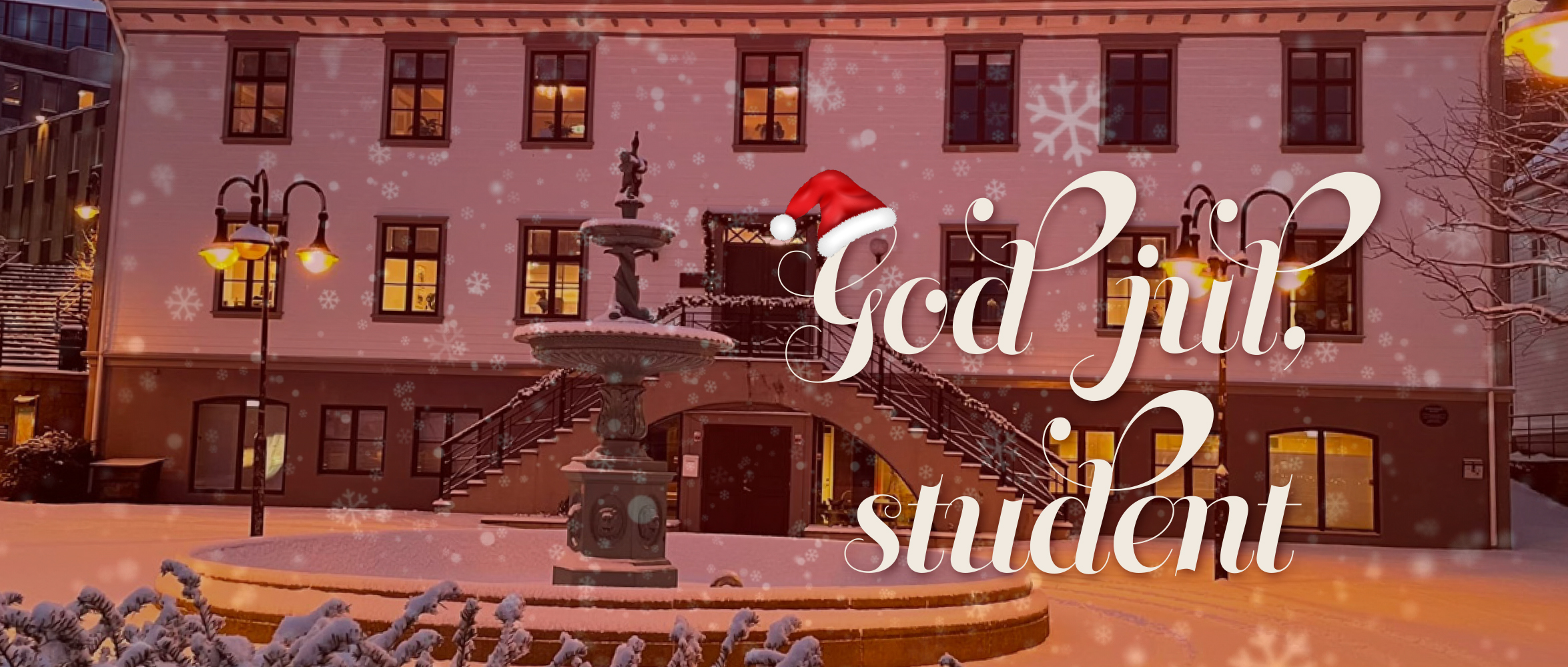 God Jul, student